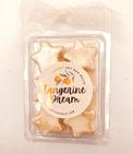 Tangerine Dream Luxury Soy Wax Melts - Fresh fruity vegan friendly cruelty free - made in the UK