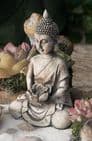 Thai Buddha Tabletop Mini Zen Garden Kit Candle Holder