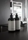 The Aromatherapy Company Sandalwood & Sea Salt Therapy Man Wash - Enriched With Essential Oils - Gift For Men.
