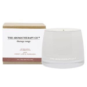 The Aromatherapy Company Sweet Lime & Mandarin Therapy Candle 260g - Uplift