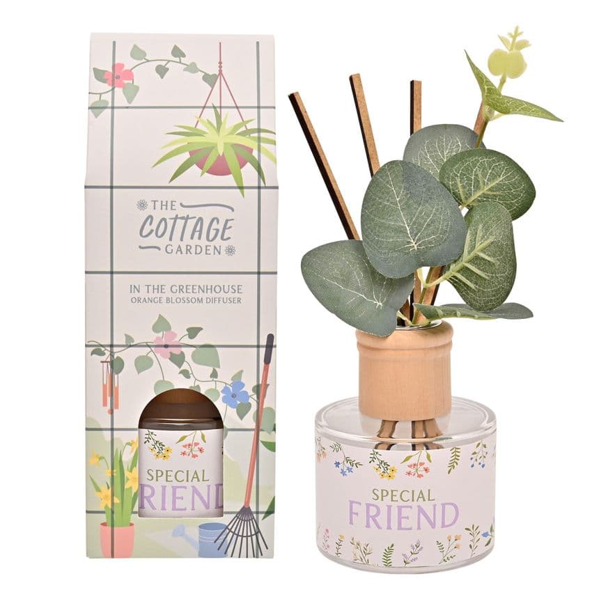 The Cottage Garden Flower Diffuser Gift For Special Friend - Birthday gift idea for friend