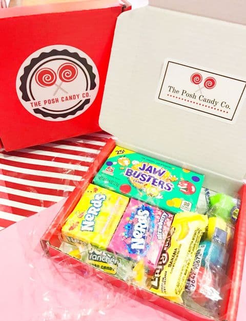 The Posh Candy Company Mini Amercan Sweets Treat Box