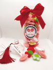 The Posh Candy Company Valentines Mix Sweet Jar Gift - 500g Love Themed Pick and Mix