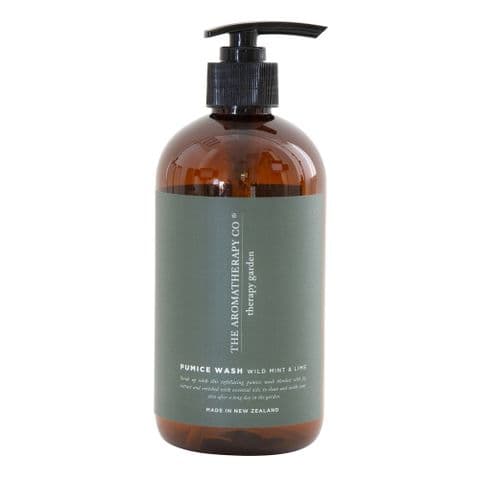 Therapy Garden Pumice Hand Wash Wild Mint & Lime By The Aromatherapy Co.