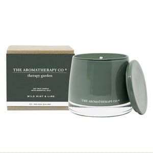 Therapy Garden Wild Mint & Lime Botanical Scented Candle