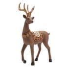 Vintage Majestic Reindeer Christmas Figurine Traditional Ornament Decoration