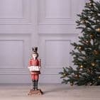 Vintage Soldier Christmas Countdown Figurine Traditional Ornament Decoration
