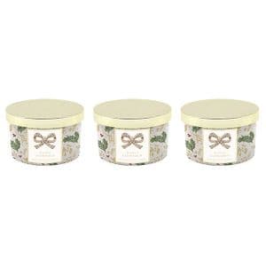 White Snowdrop Candle Gift Set (Set of 3) | Madeline Hearts by Lesser & Pavey