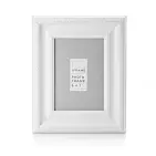 White Wooden Decorative Photo Frame - Assorted Sizes