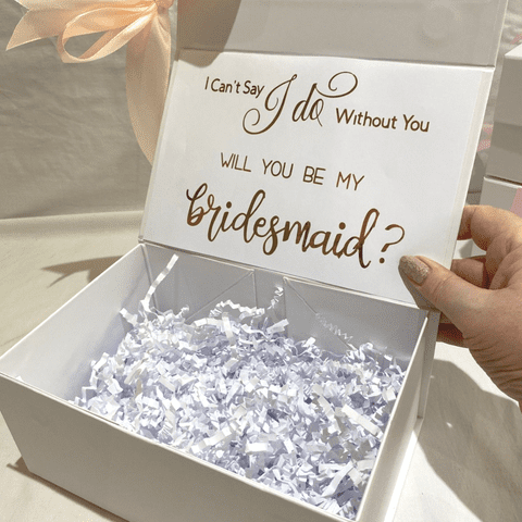 Will You Be My Bridesmaid Proposal Gift Box
