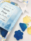 With Love From The North Pole - Snowflake and snowman Shaped Luxury Gummy Sweets In Gift Packet
