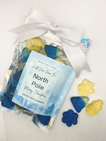 With Love From The North Pole - Snowflake and snowman Shaped Luxury Gummy Sweets In Gift Packet