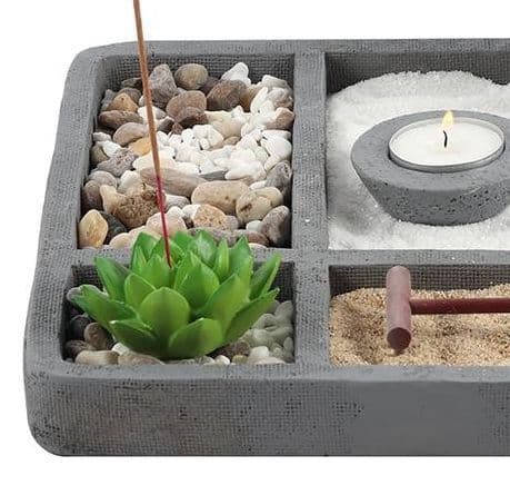 Zen Garden Kit - Tabletop Zen Garden Complete With Buddha Figurine ...