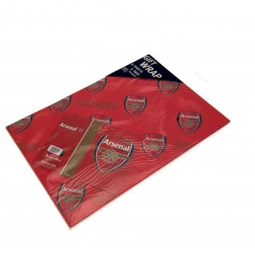 Arsenal Wrapping Paper Arsenal Gift Wrap Arsenal Shop