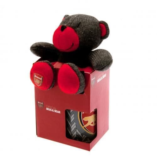 Arsenal Mug & Teddy Bear Gift Set Arsenal FC Novelty Gifts