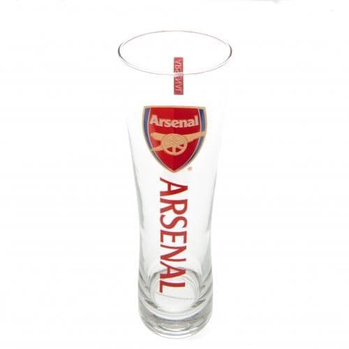 Arsenal FC Pint Glass Tankard AFC Merchandise Gifts Shop