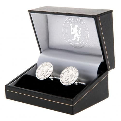 Chelsea FC Sterling Silver Cufflinks CFC Football Gifts Merchandise