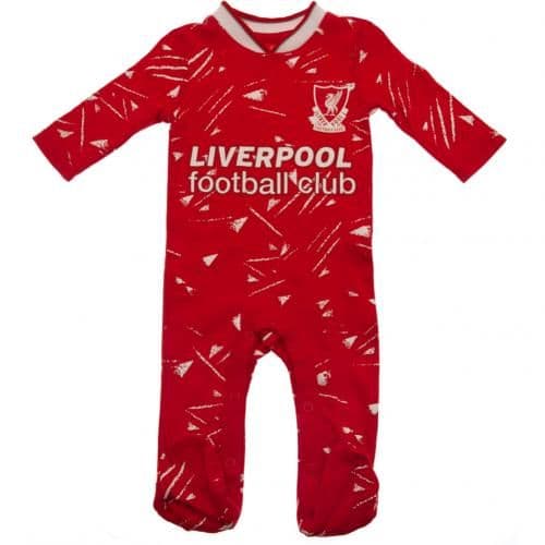 Liverpool FC Baby Sleepsuit 69 Months RT LFC Merchandise [ Football