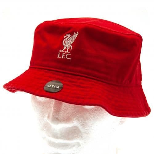 Liverpool FC Bucket Hat LFC Merchandise [ Football Gifts Shop ]