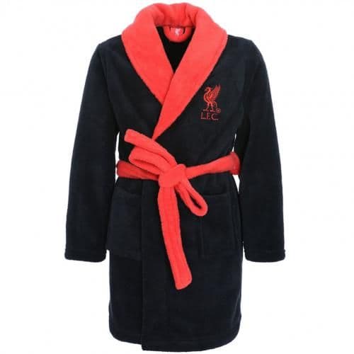 Liverpool FC Dressing Gown 35 Boys LFC Merchandise [ Football