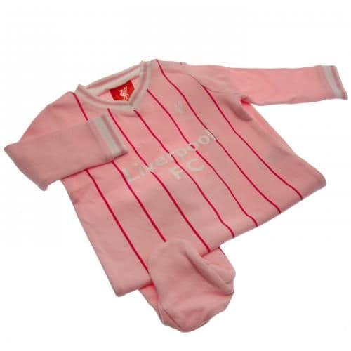 Liverpool FC Baby Sleepsuit 1218 Months PK LFC Merchandise [ Football Gifts Shop ]