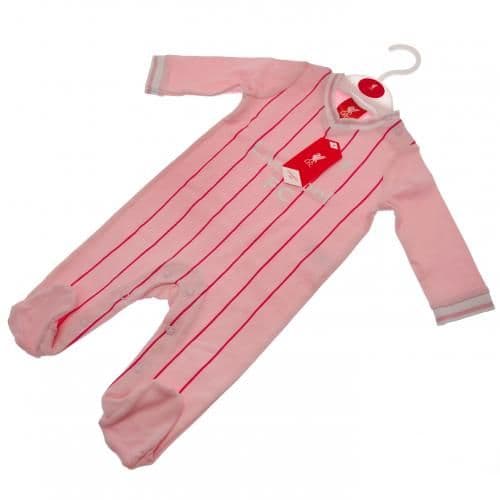 Liverpool FC Baby Sleepsuit 1218 Months PK LFC Merchandise [ Football Gifts Shop ]