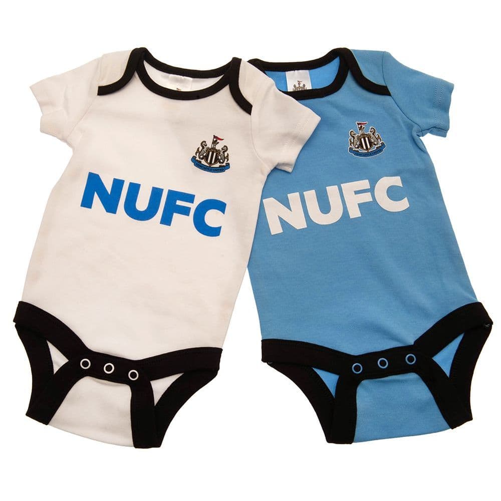 Newcastle United Baby Castore Newcastle United Body Bib Set