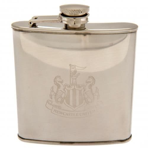 Newcastle United Chrome Hip Flask Football Gifts Online