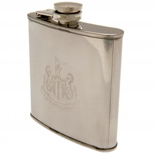 Newcastle United Chrome Hip Flask Football Gifts Online