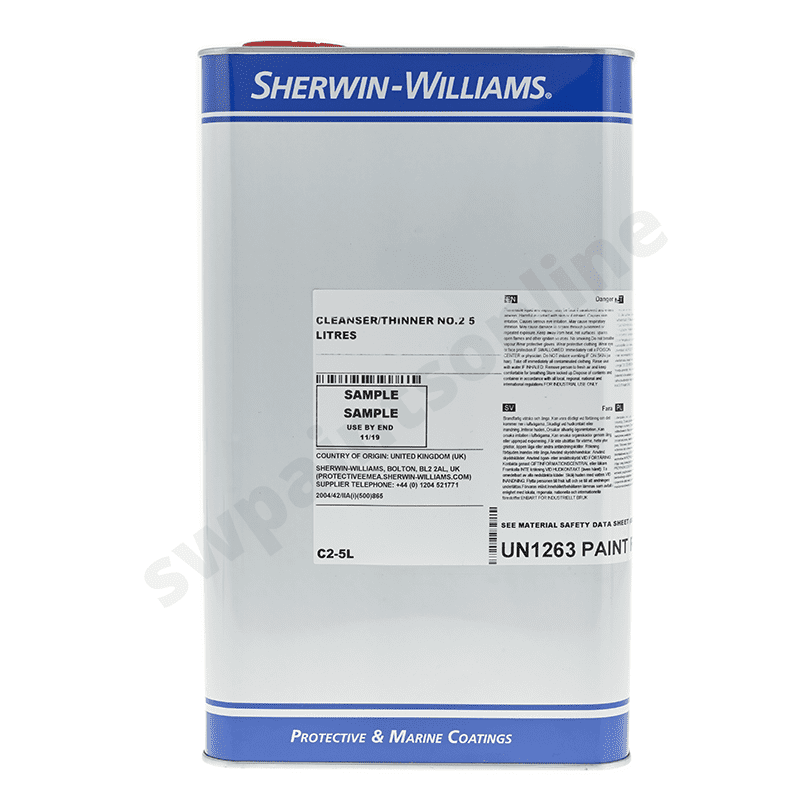 SherwinWilliams Leighs Cleanser Thinner No.2