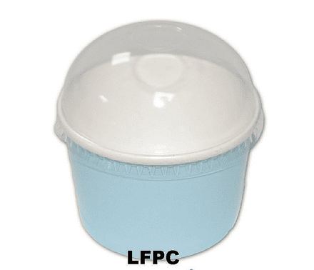 Ice Cream Tub, Three Scoops Cup (BLUE Premium) 9oz x 1000