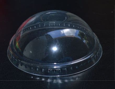 LFPC 95MM CLEARÂ DOMED LIDS NO HOLE FOR SMOOTHIE CUPS X 1000