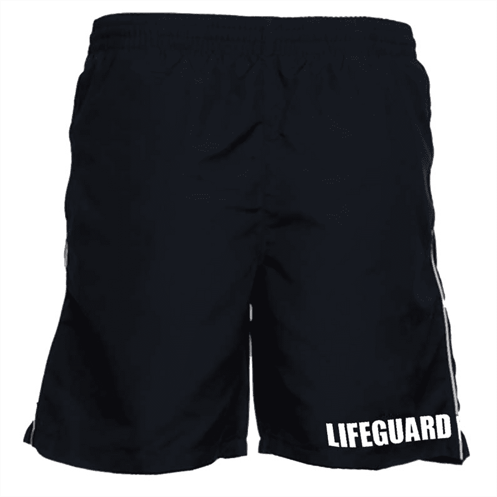 BONDI LIFEGUARD MENS BLACK BOARD SHORTS