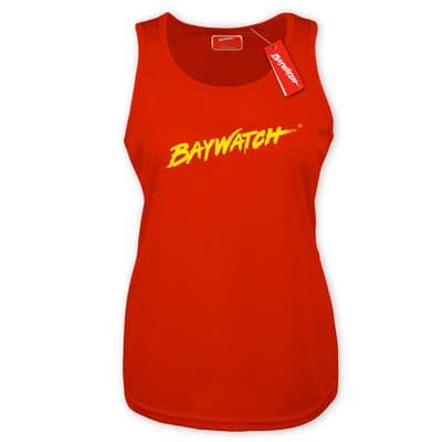 LADIES LICENSED BAYWATCH ® RED COOLTEX VEST