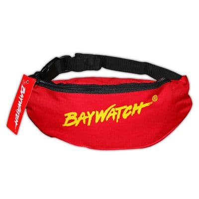 LICENSED BAYWATCH ® RED/YELLOW BELT BAG