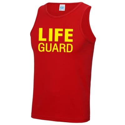 LIFE GUARD RED COOLTEX VEST