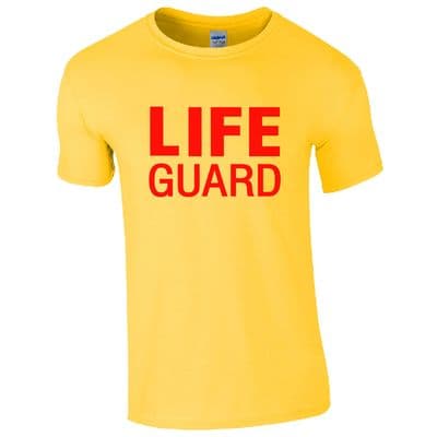 LIFE GUARD YELLOW T-SHIRT