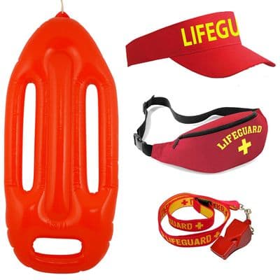 Lifeguard Accessories Set Red / Yellow