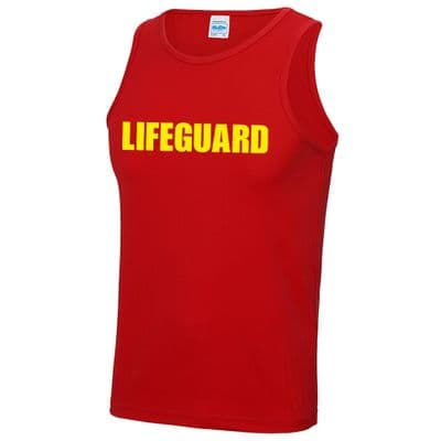 LIFEGUARD RED COOLTEX VEST