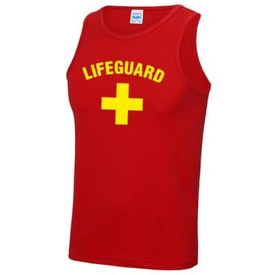 LIFEGUARD + RED COOLTEX VEST