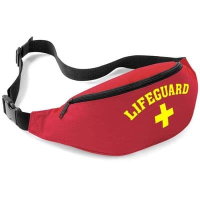 LIFEGUARD RED/YELLOW BELT BAG