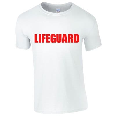 LIFEGUARD WHITE T-SHIRT