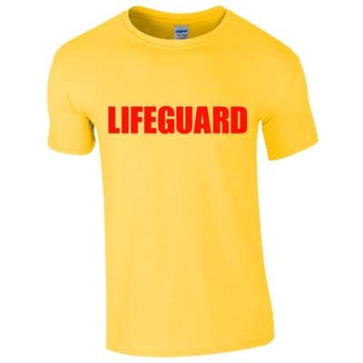 LIFEGUARD YELLOW T-SHIRT