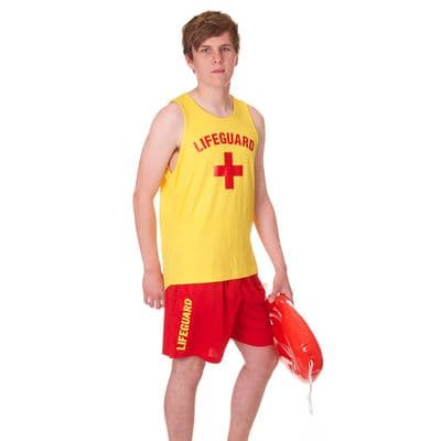 MENS LIFEGUARD + COOLTEX VEST, SHORTS + FLOAT SETS