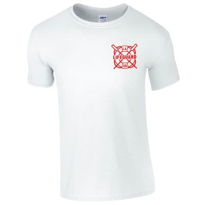 RETRO BAYWATCH WHITE T-SHIRT