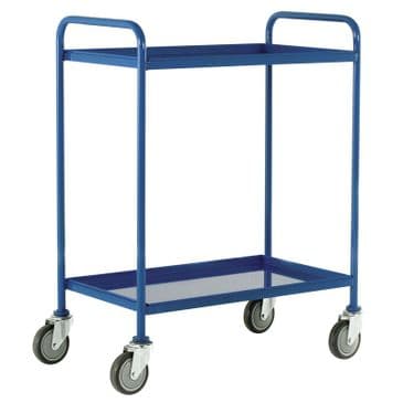 2 Shelf Tray Trolleys