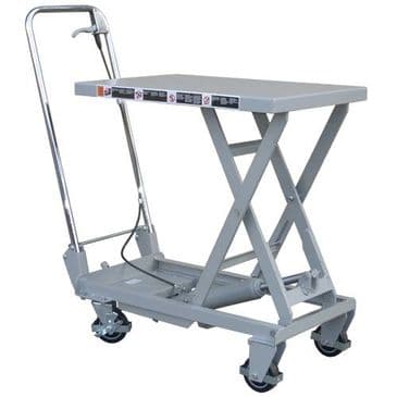 Aluminium Mobile Scissor Lift Table, 100kg Capacity - BSL10ALU