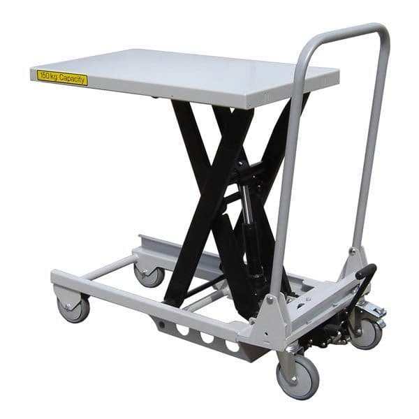 Aluminium Scissor Lift Table, 150kg Capacity - SCL150ALU