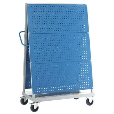 Double Sided Louvre Panel Trolley - 3 Panels