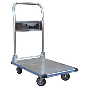 Folding Aluminium Platform Trolley, 150kg Capacity - 501/NPL/150